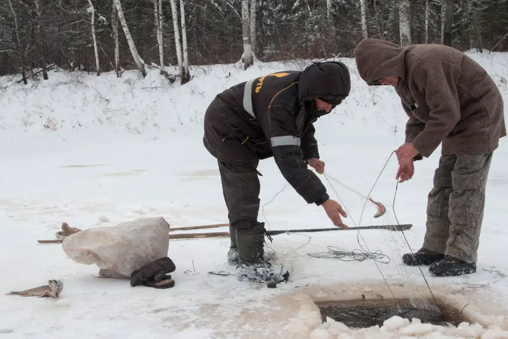 Garnfiske under isen – Hvordan få fisk på vinteren!